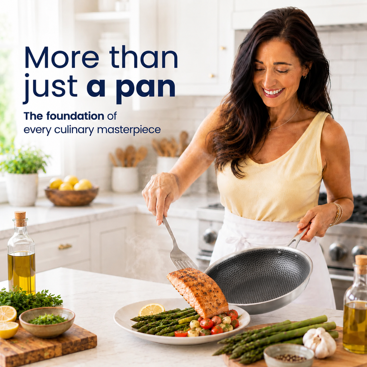 Titanium Fry Pan Pro® V2 | Perfect Non-Stick Cooking without Chemicals!