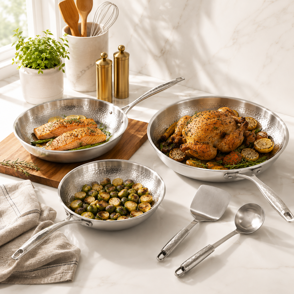 Titanium Cookware Set Pro