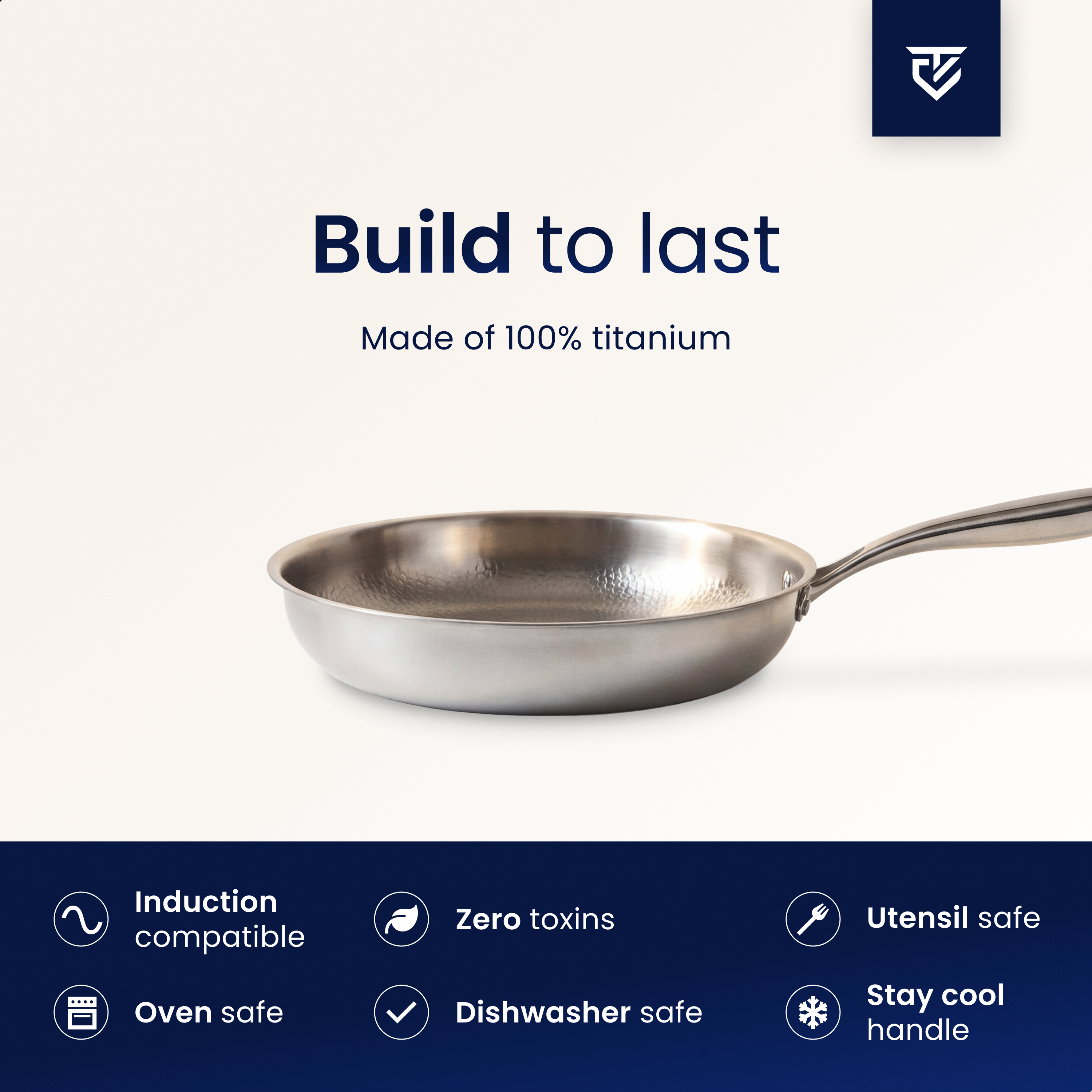 Titanium Fry Pan Pro® | The Pan That Won't Block Your Thyroid