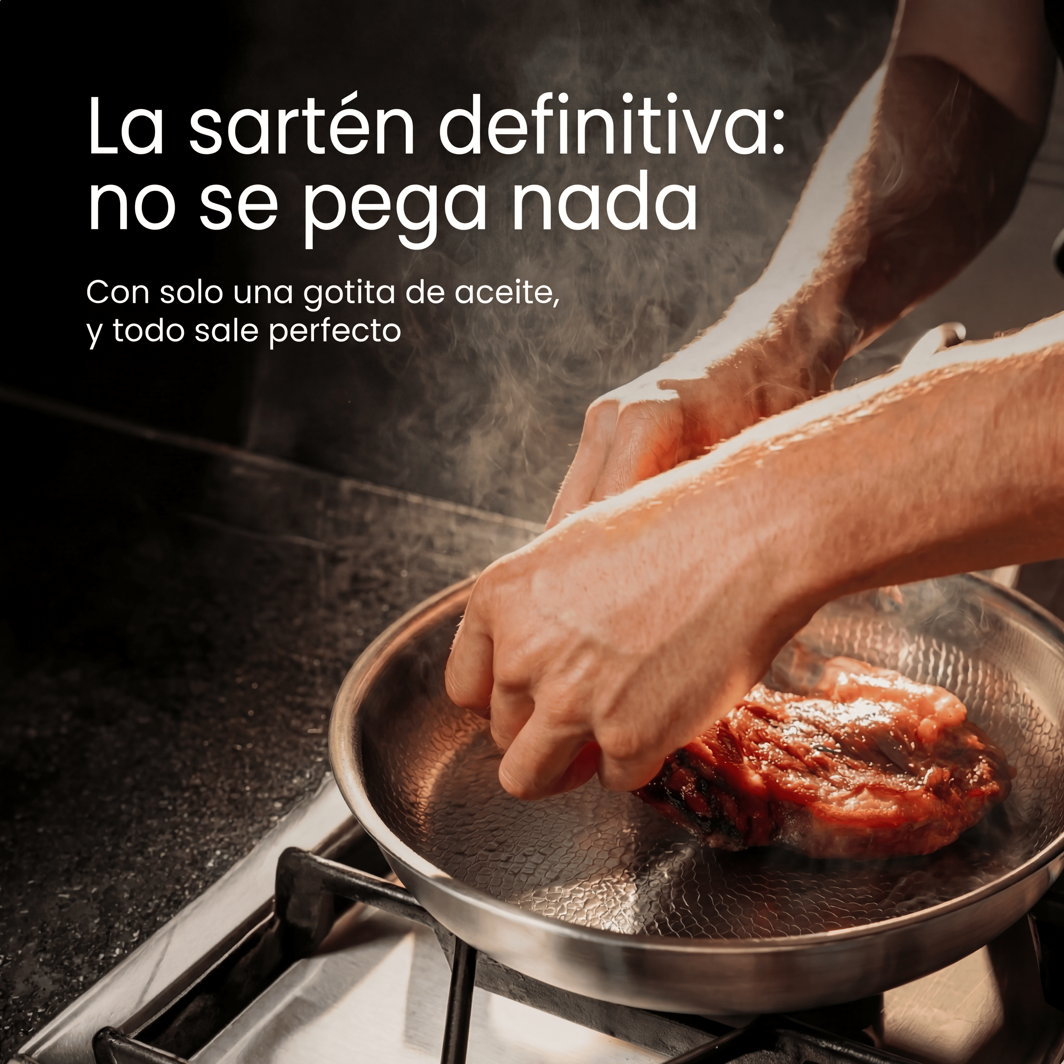 Sartén de Titanio Pro® | ¡Cocina Perfectamente Antiadherente sin Químicos Eternos!