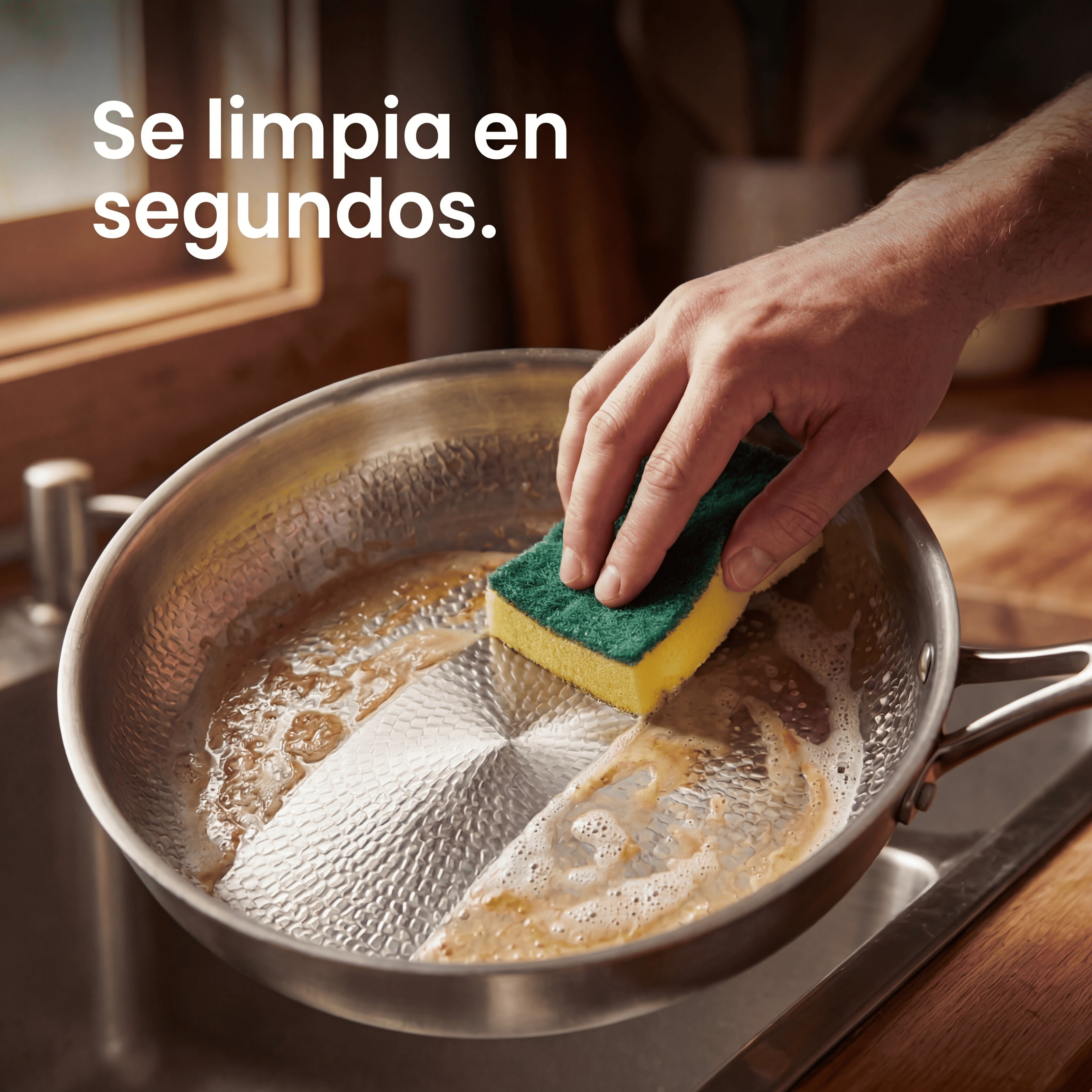 Sartén de Titanio Pro® | ¡Cocina Perfectamente Antiadherente sin Químicos Eternos!