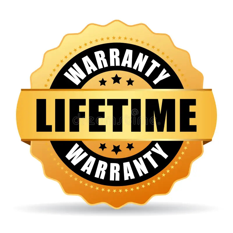 Lifetime Warranty + Free Product Replacements